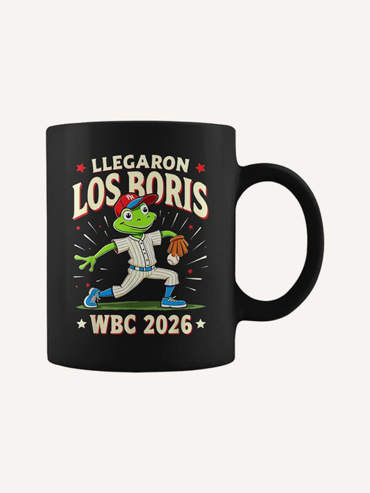Puerto Rico Baseball Coqui Mascot 2026 Island Pride Theme Coffee Mug