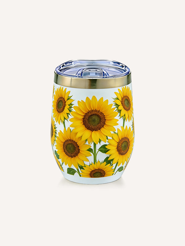 Emulated Print Sunflower Cup