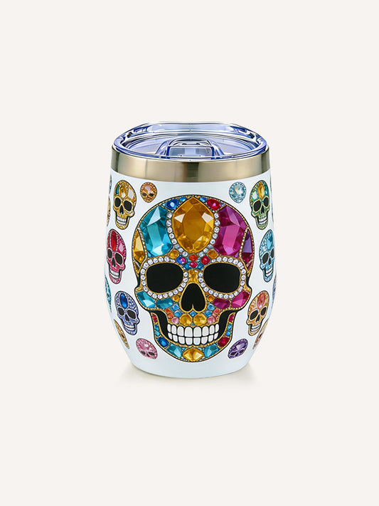 Skeleton King Personalized Printed Gift Water Cup