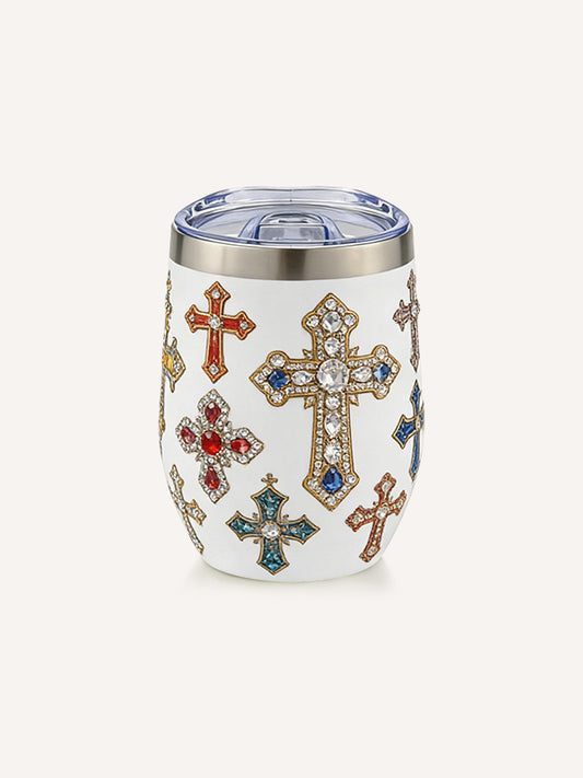 Personalized Print Cup of the Gods, God's Utensil - Unique Printed Water Cup