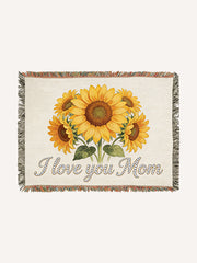 lessing My Mother Like a Sunflower Printed Blanket