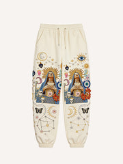 Trendy Virgin Mary Prayer Pants