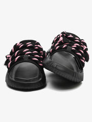 Street Lace-up Open Toe Sandals