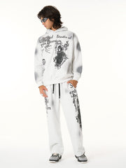 Supermade × Mortemartt Graphic Hooded Jacket
