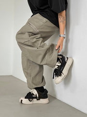 Platform Double Lace Canvas Sneakers