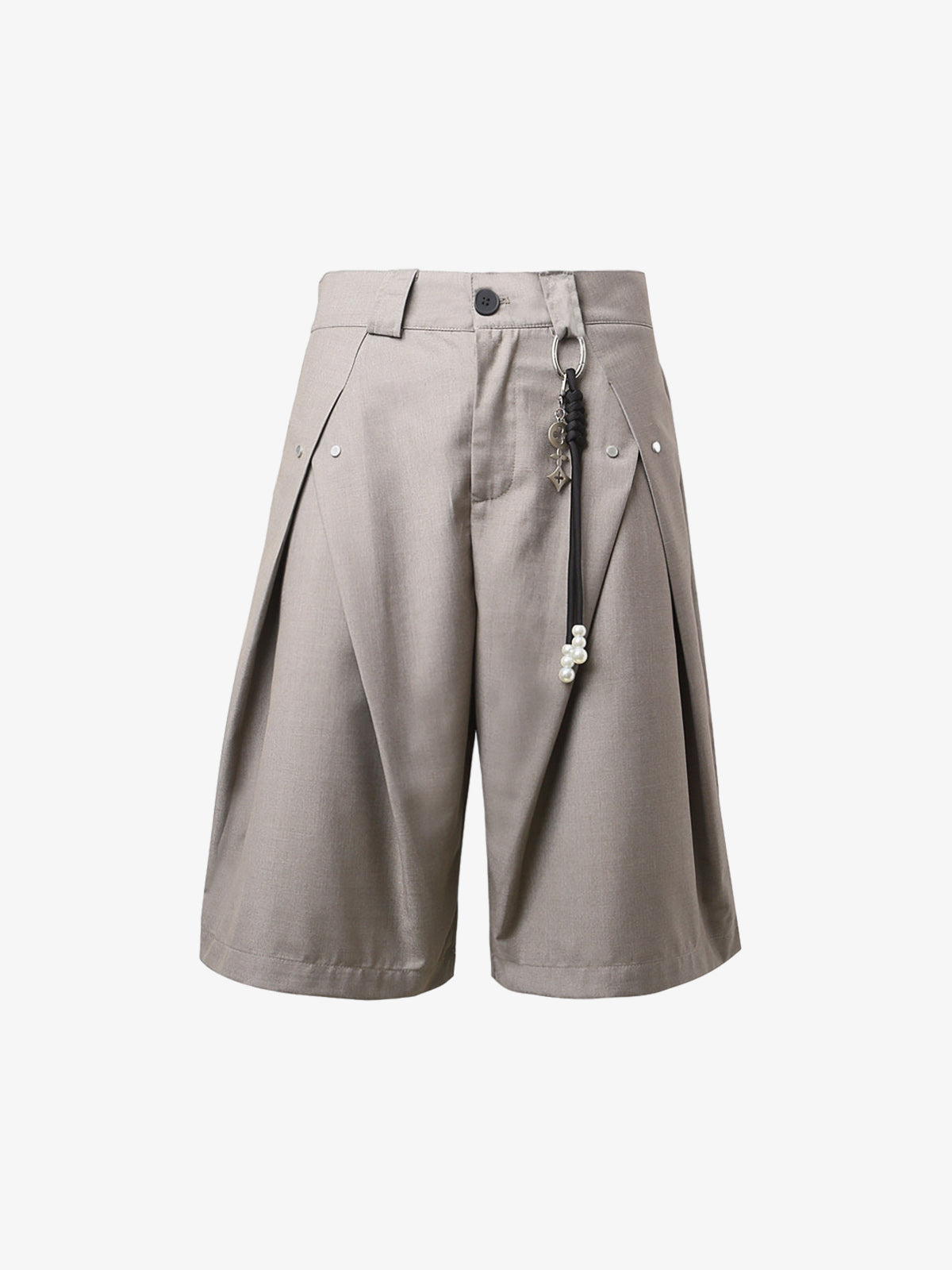 Vintage Deconstructed Pleated Pants