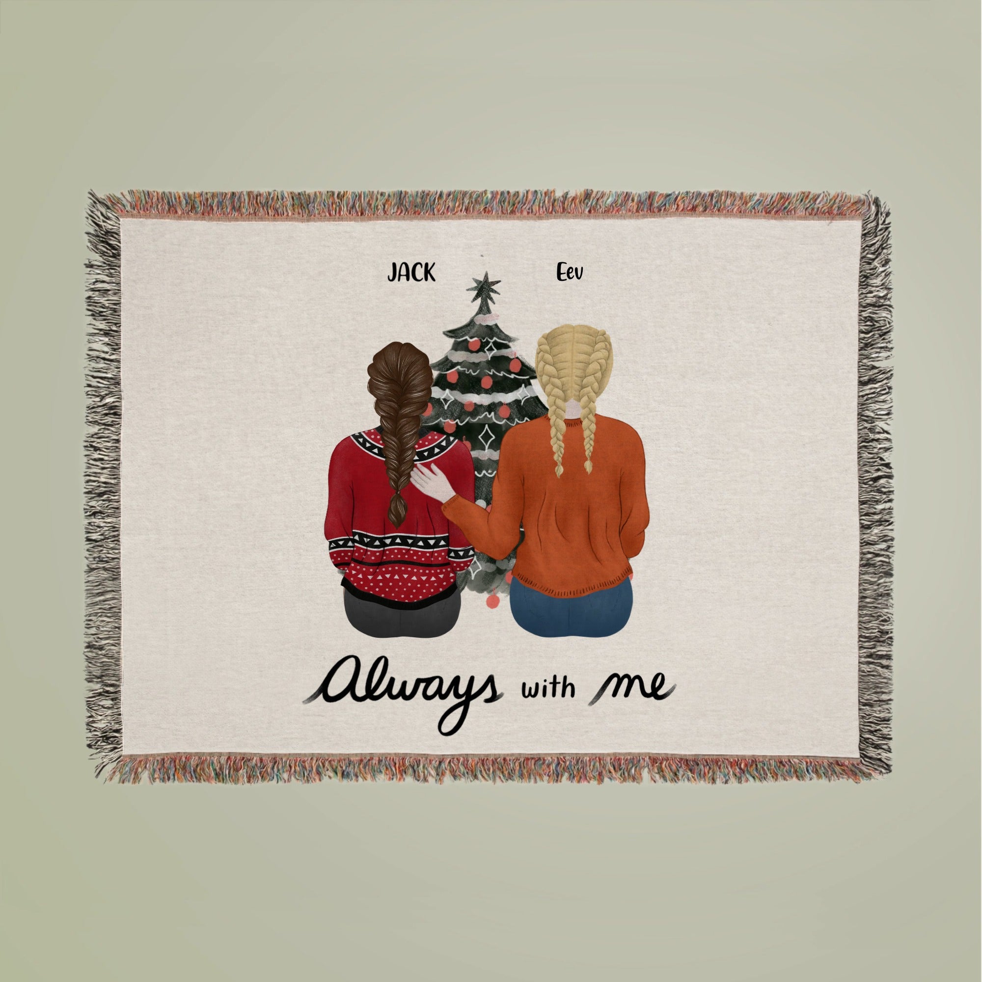 Always With me Woven Blanket