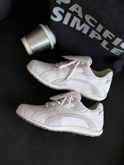 Retro Colorblock Flap Lace German Trainer Sneakers