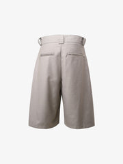 Vintage Deconstructed Pleated Pants
