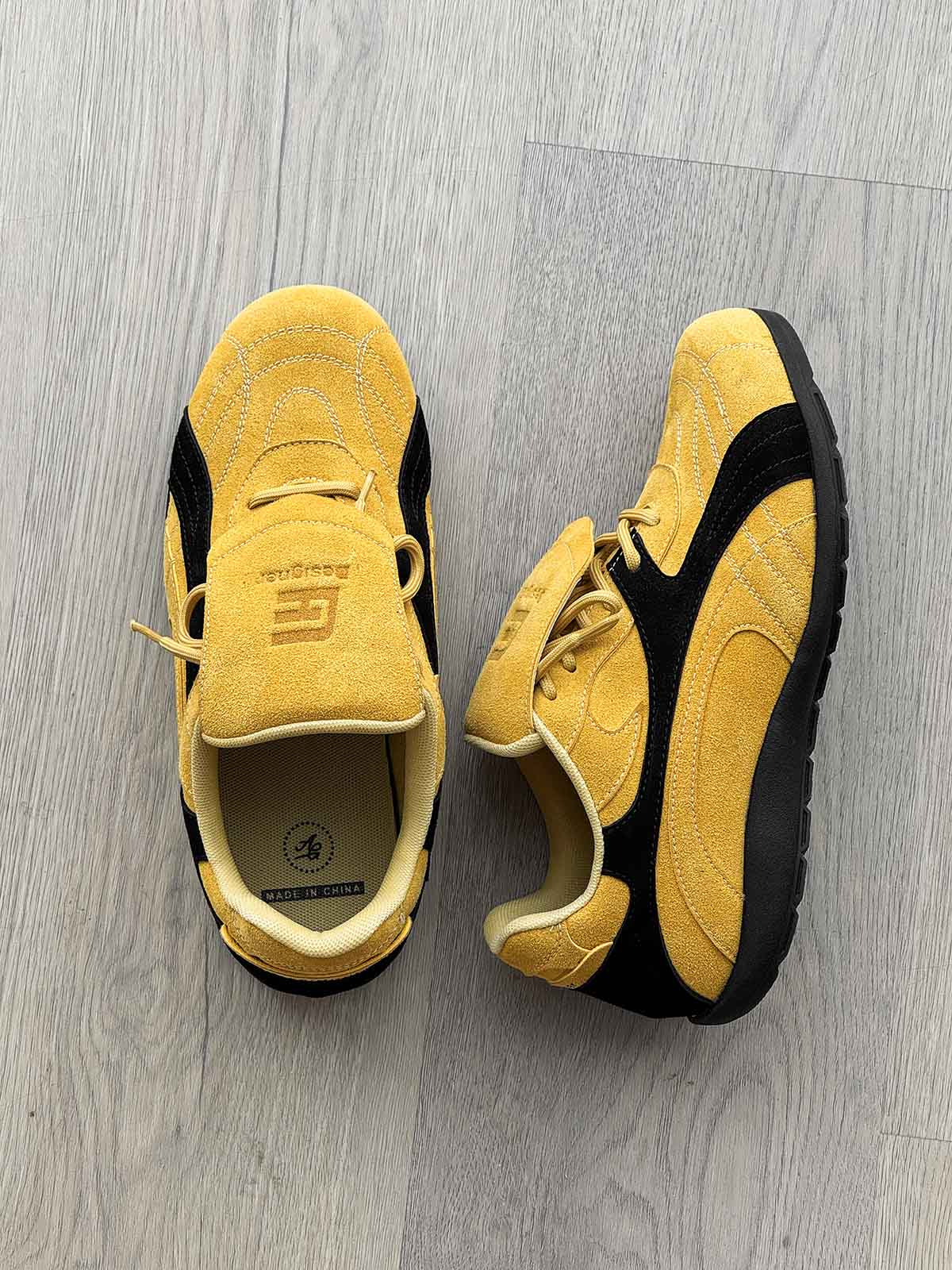 Retro Colorblock Flap Lace German Trainer Sneakers