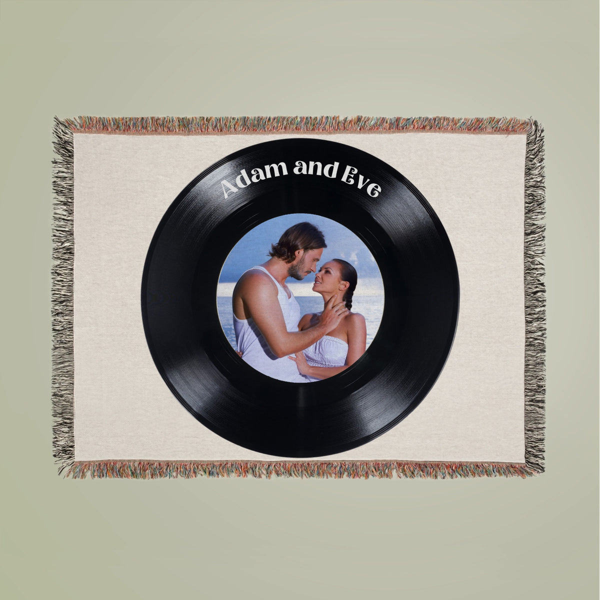 The Plate Woven Blanket