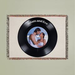 The Plate Woven Blanket