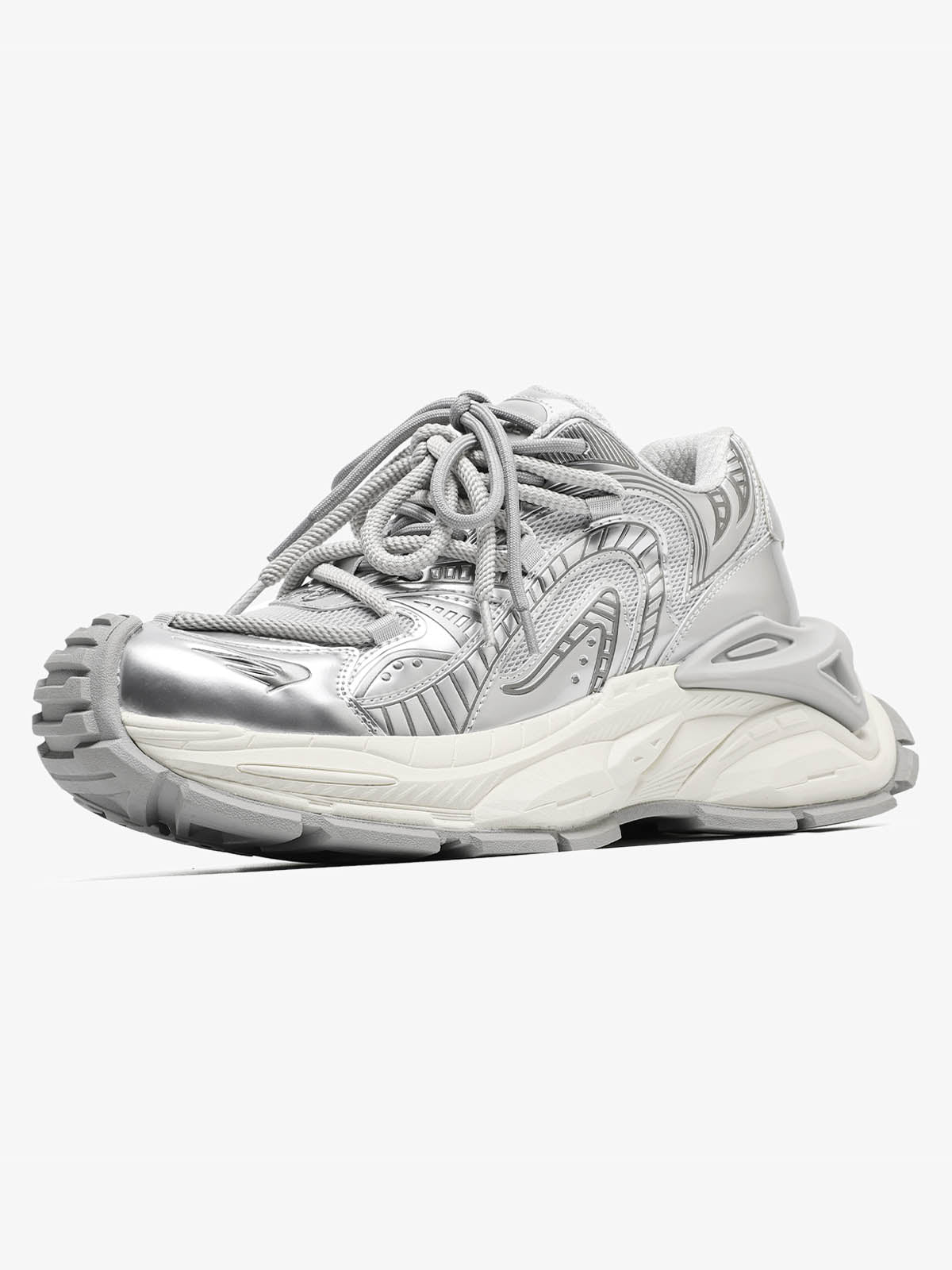 Classic Mecha Inspired Chunky Sneakers