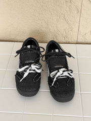 Retro Versatile Double Lace German Trainer Sneakers