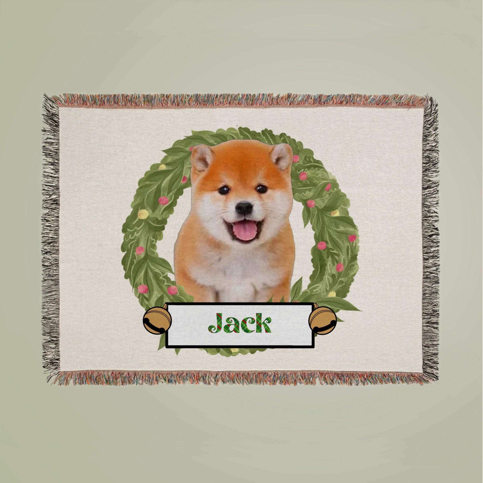 Have a jolly moments Woven Blanket