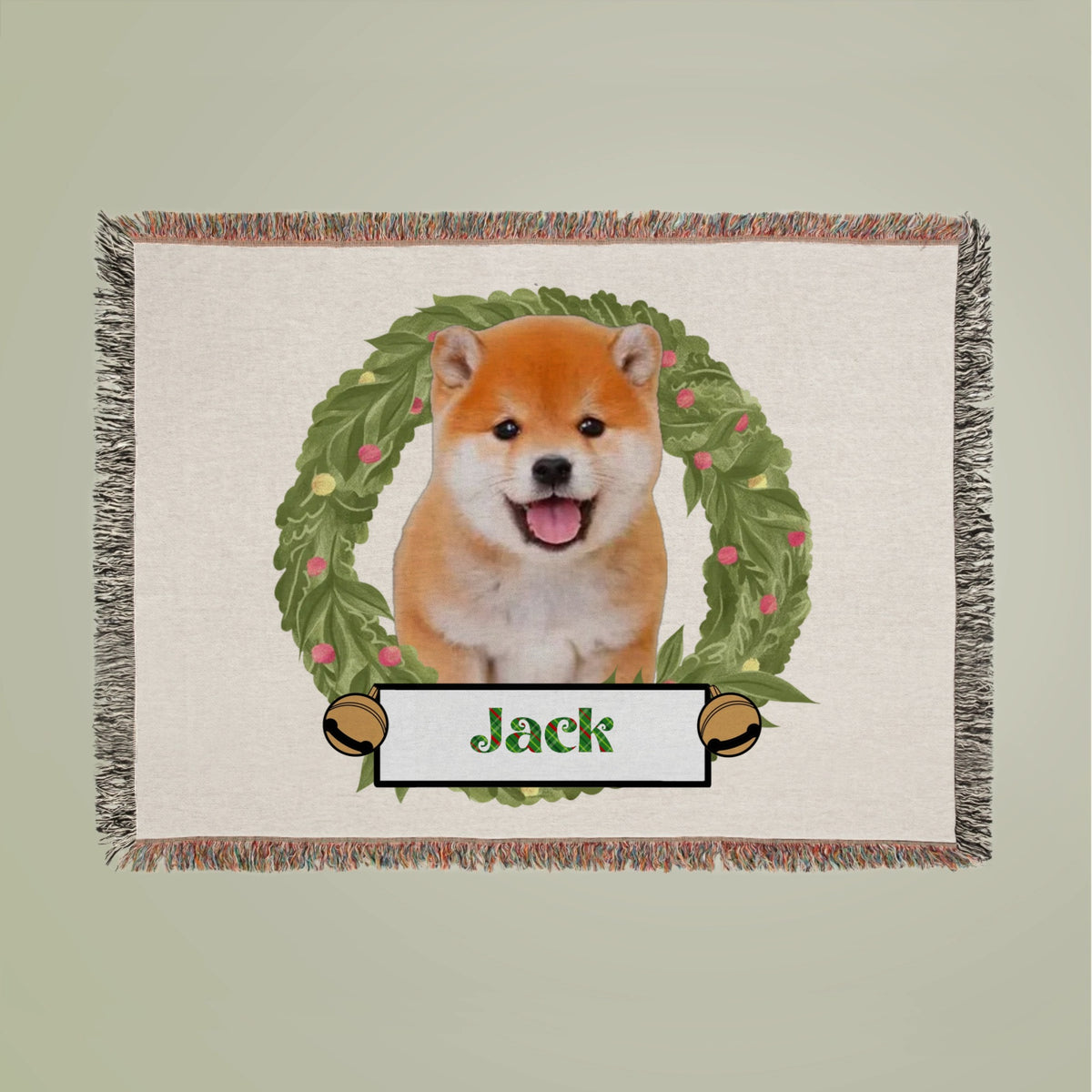 Have a jolly moments Woven Blanket