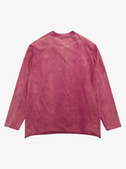 Thesupermade Washed Edge Long Sleeve T-Shirt