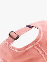Distressed Denim Baseball Cap