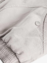 Spliced Fur Hooded Quilted Jacket - 2285