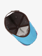 Snullo Retro Letter Denim Cap - 2136