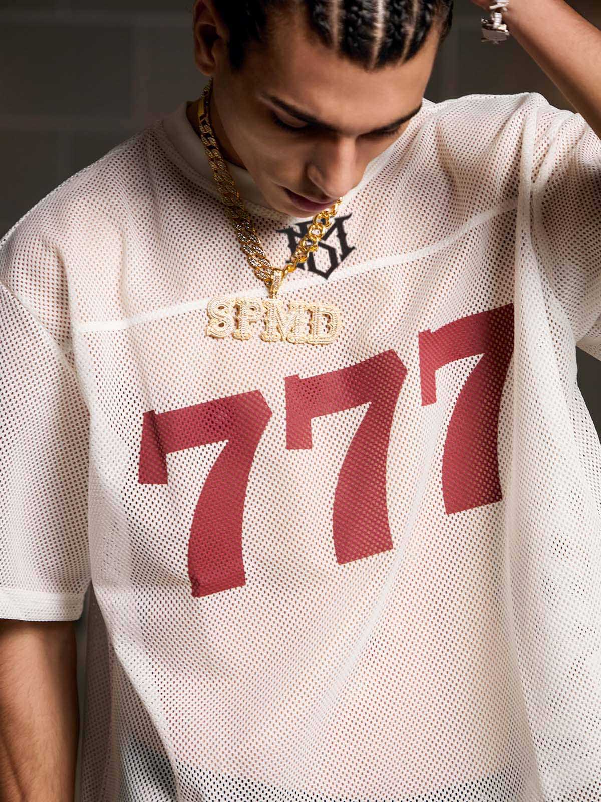 Jersey Letter Print Quick Dry V-neck T-shirt