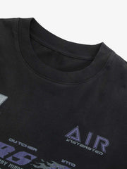 Thesupermade Washed Edge Long Sleeve T-Shirt