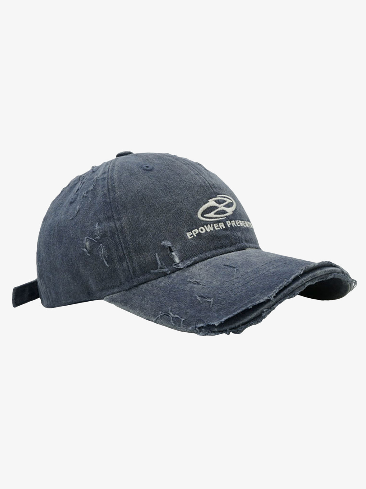 Snullo Ripped Denim Baseball Cap - 2028