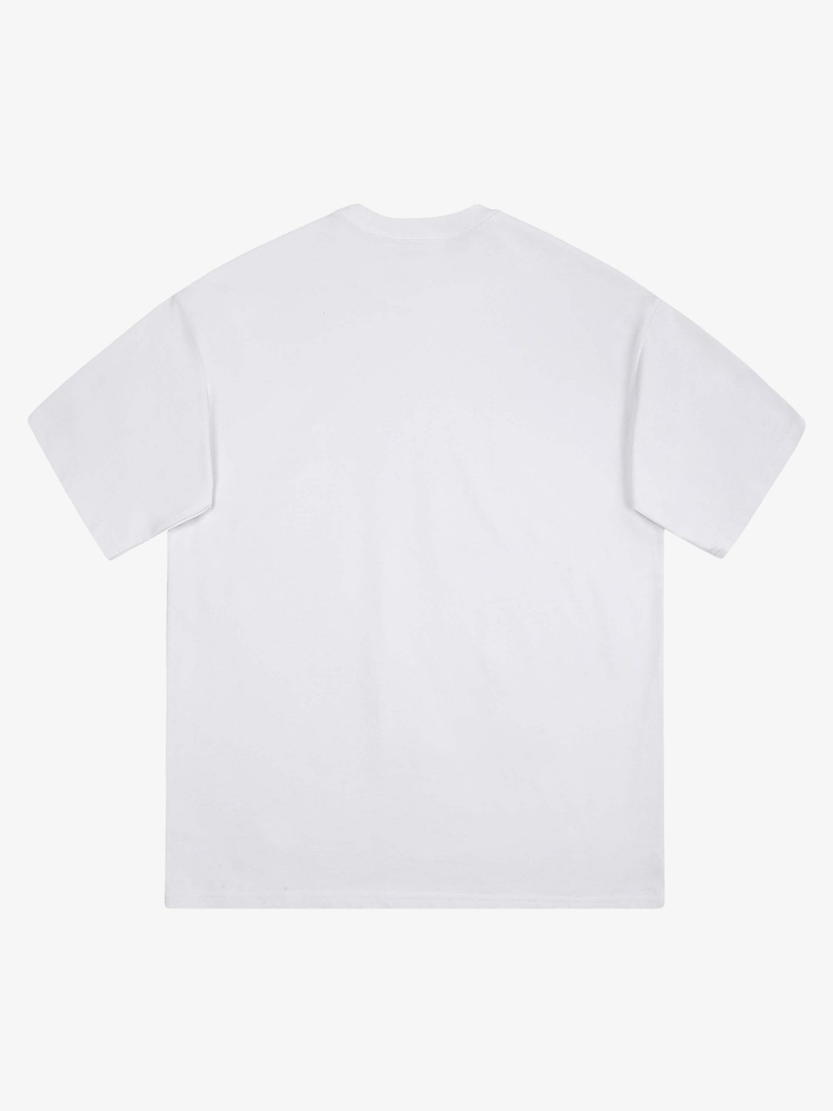Thesupermade Skull Image Street Hip-Hop T-shirt