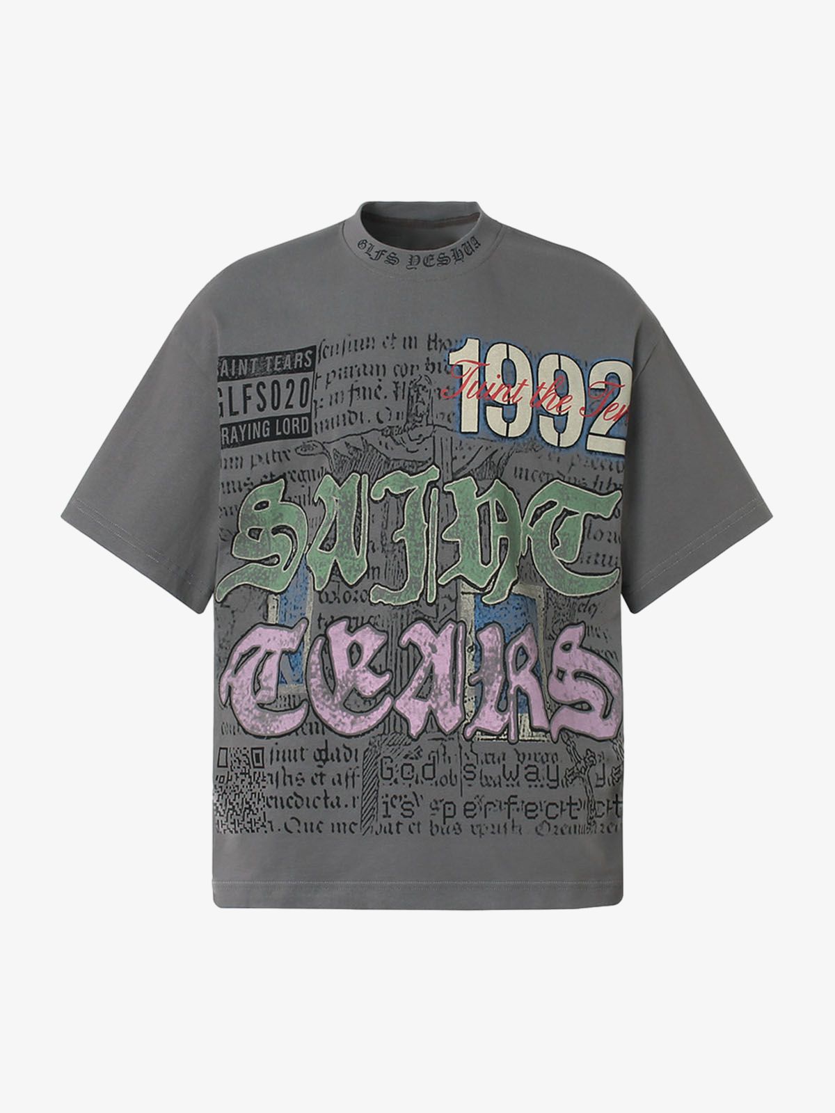 Jersey Knit Street 1992 Graphic T-Shirt