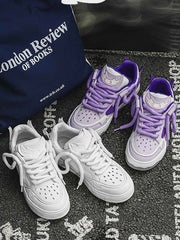 Snullo Niche Retro Couple Board Shoes