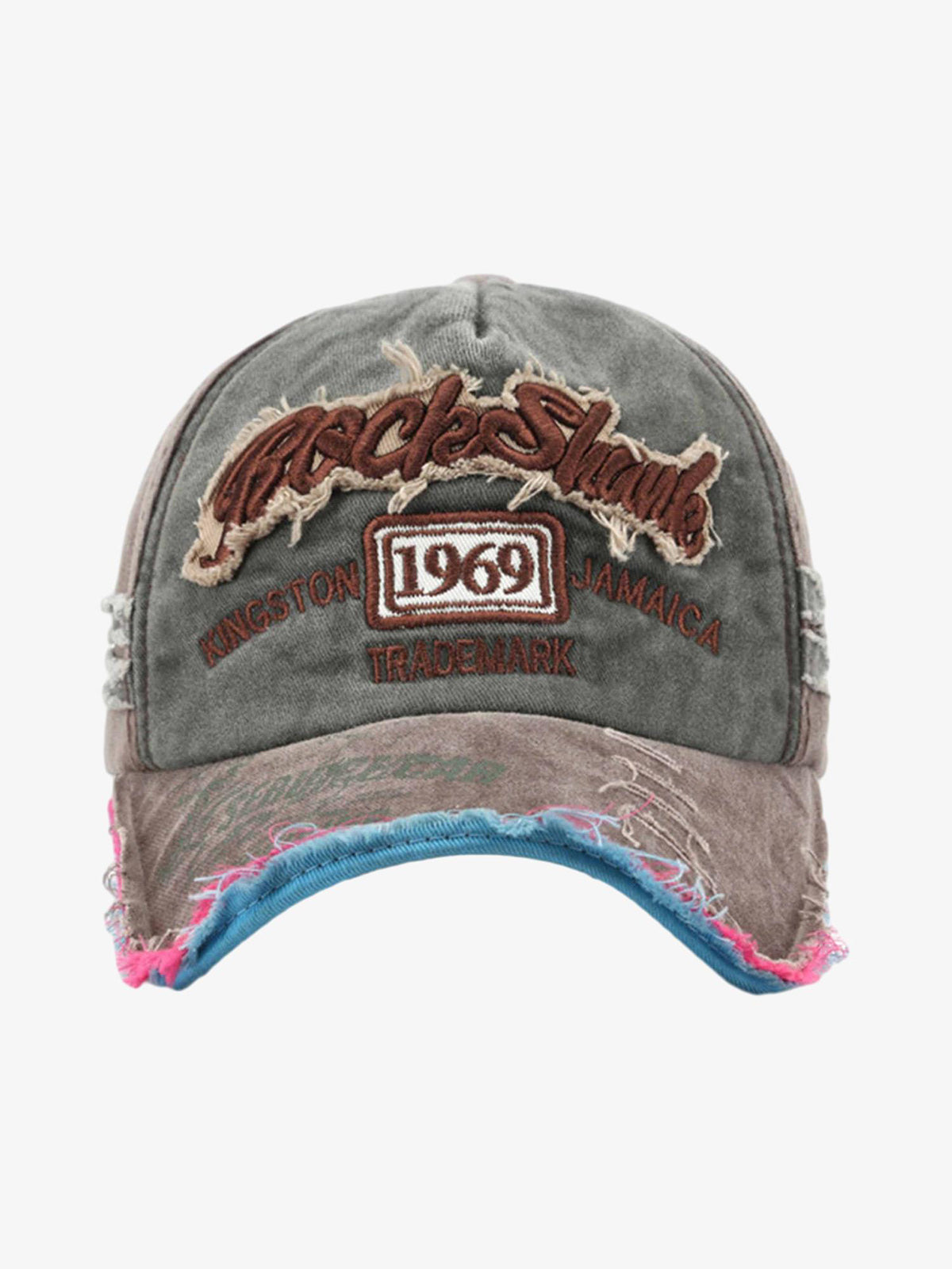 Snullo Retro Letter Denim Cap - 2136