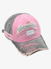 Snullo Retro Letter Denim Cap - 2136