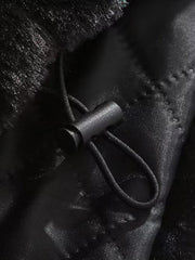 Thesupermade Street Letter Embroidered Fleece Jacket