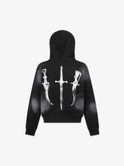 Supermade × Mortemartt Graphic Hooded Jacket