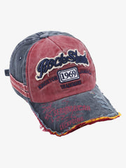 Snullo Retro Letter Denim Cap - 2136