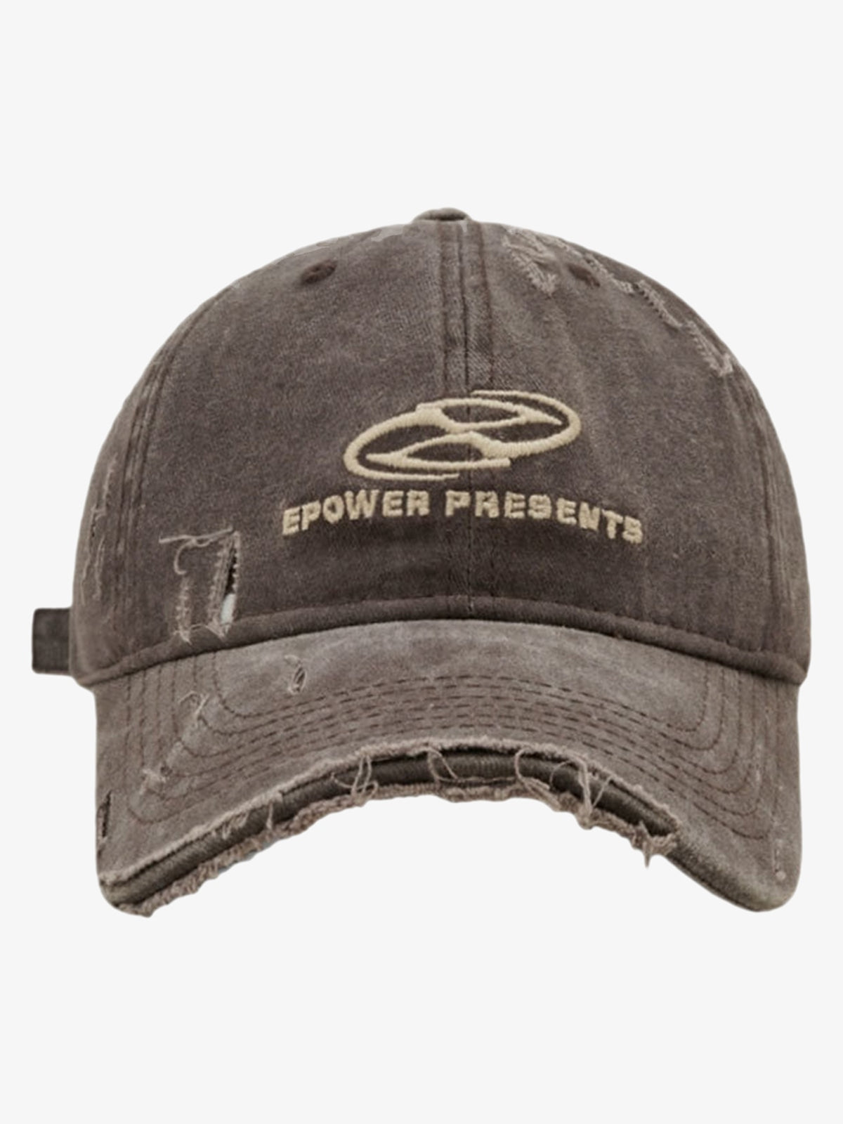 Snullo Ripped Denim Baseball Cap - 2028