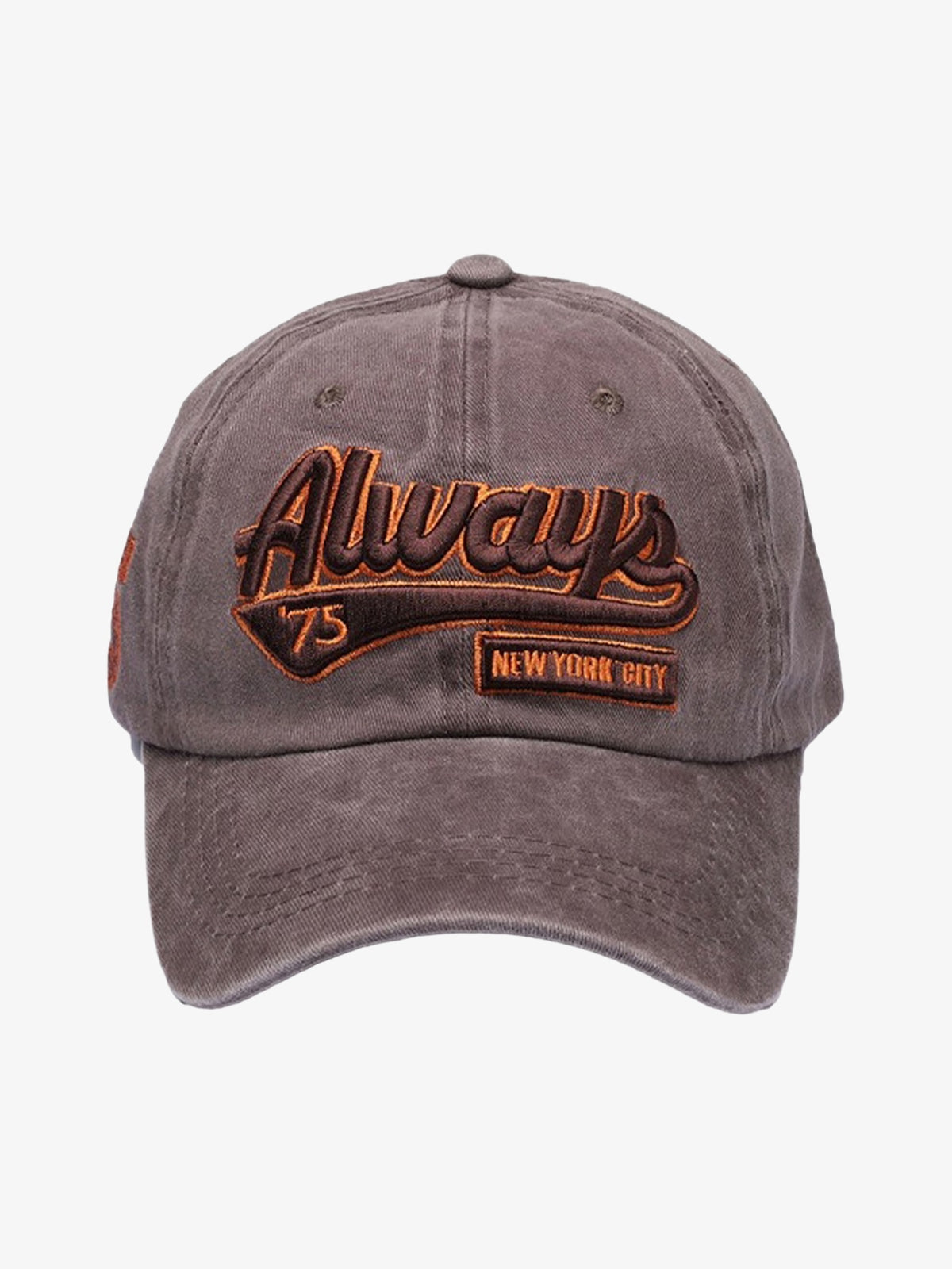 Snullo Vintage Embroidered Denim Washed Baseball Cap
