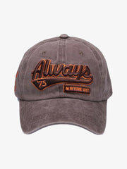 Snullo Vintage Embroidered Denim Washed Baseball Cap