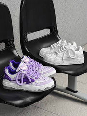 Snullo Niche Retro Couple Board Shoes