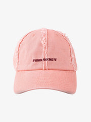 Distressed Denim Baseball Cap