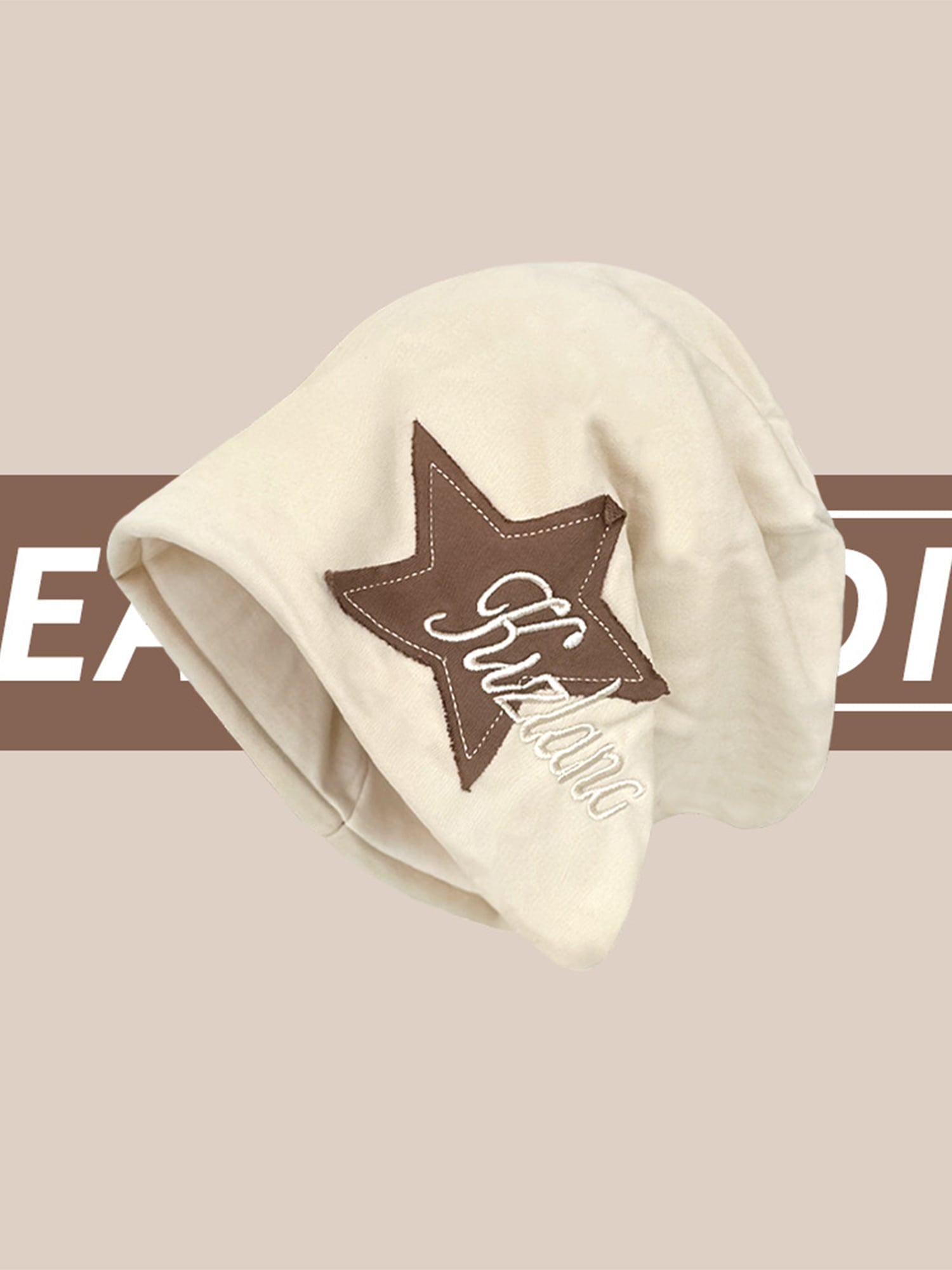 Snullo Star Embroidered Wrap Hat - 1703