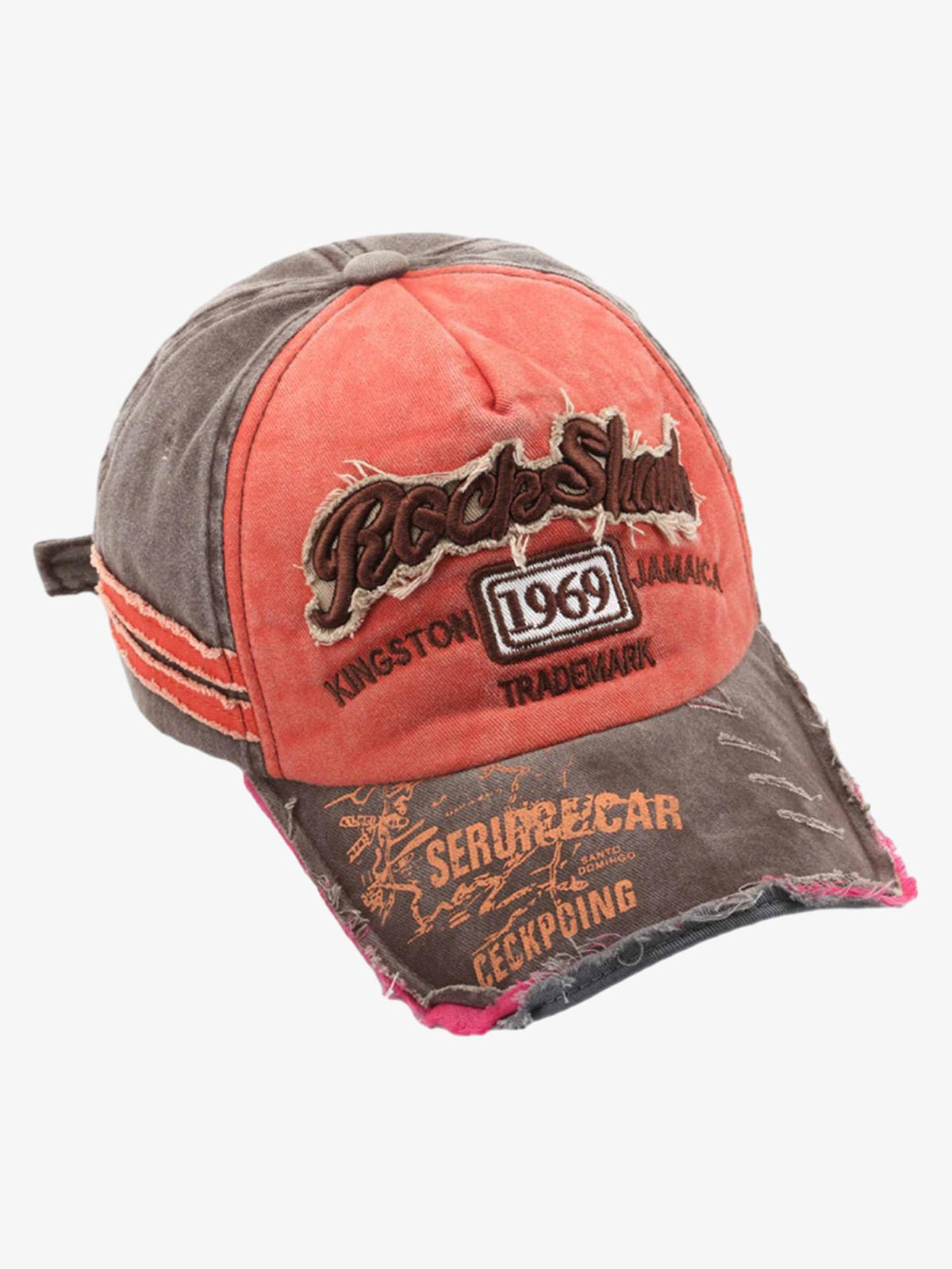 Snullo Retro Letter Denim Cap - 2136