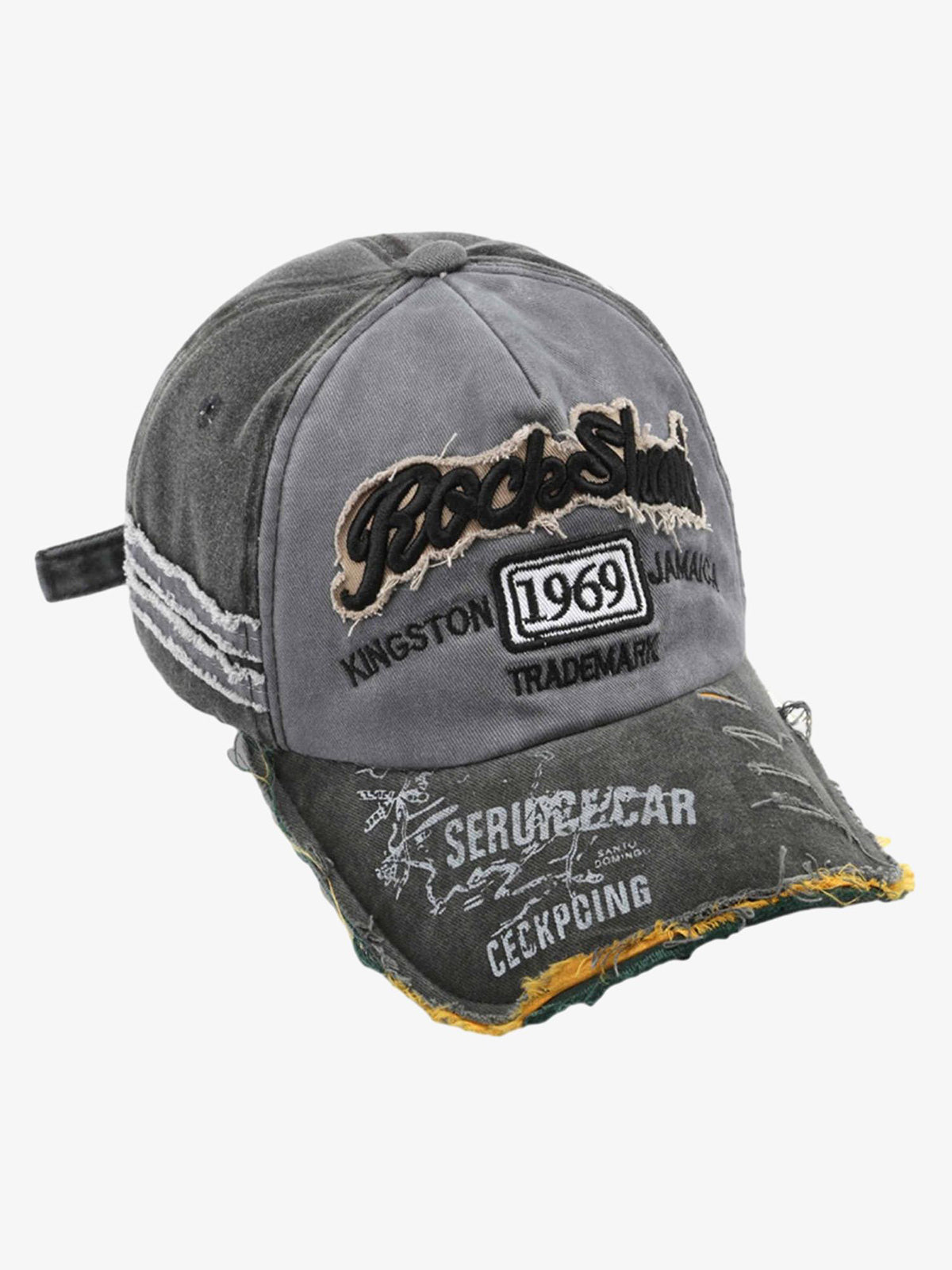 Snullo Retro Letter Denim Cap - 2136