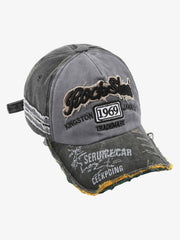 Snullo Retro Letter Denim Cap - 2136