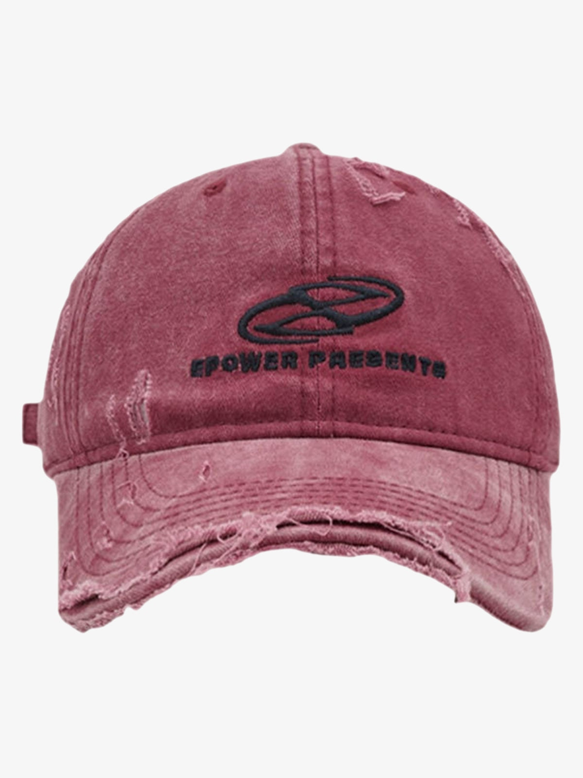 Snullo Ripped Denim Baseball Cap - 2028