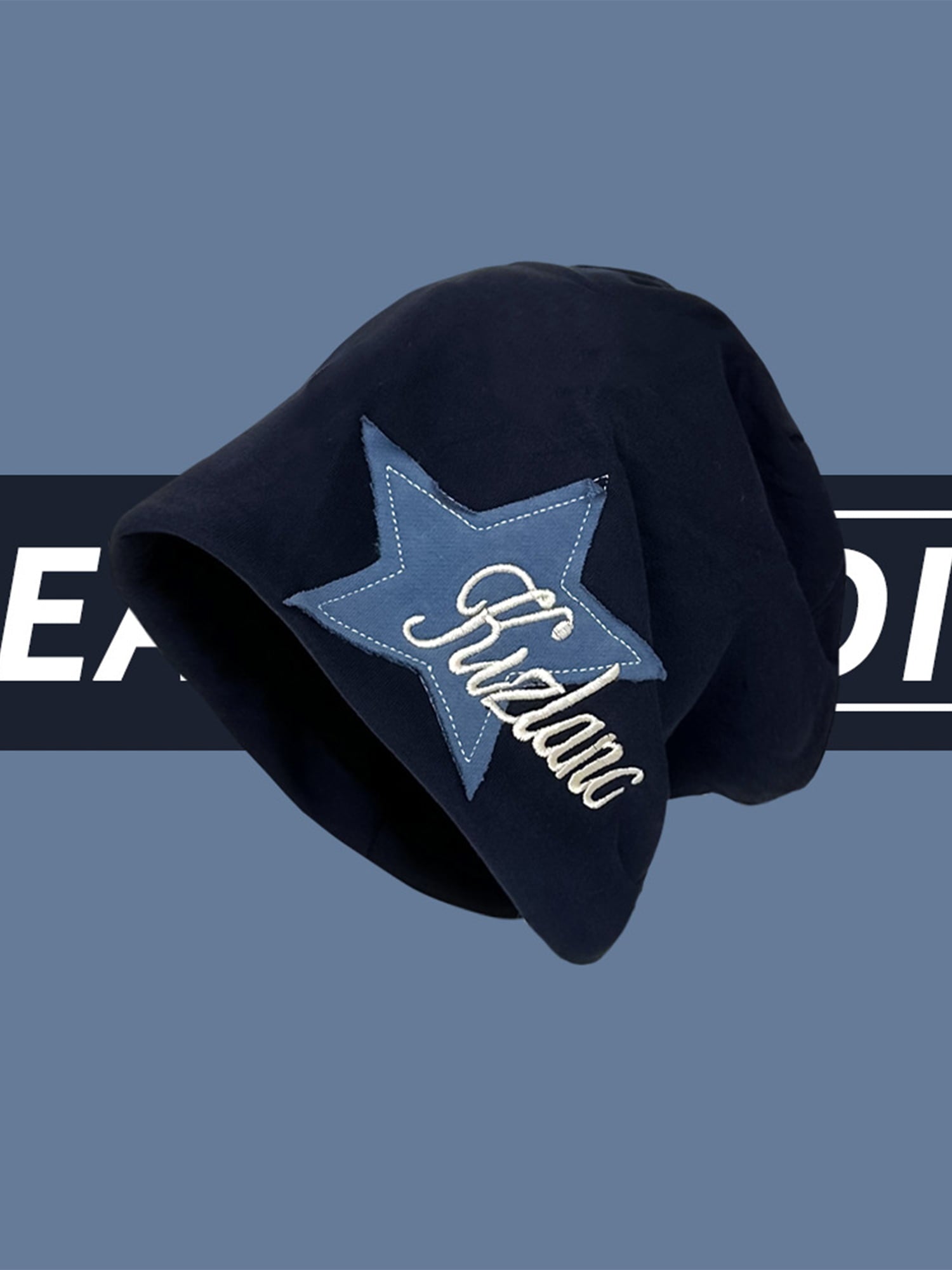 Snullo Star Embroidered Wrap Hat - 1703