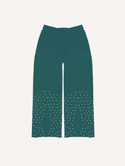 Angel&Gun&Letter Print Elastic Waist Pants